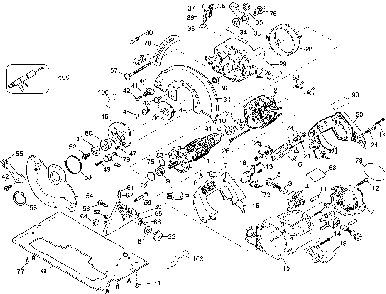 Exploded Diagram A Diagram and Parts List for 21115 Type 2 Black and Decker Circular Saw